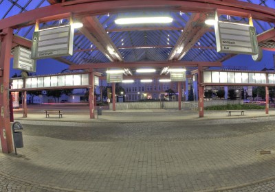 Die Zentralhaltestelle Zwickau 2012 - 2024