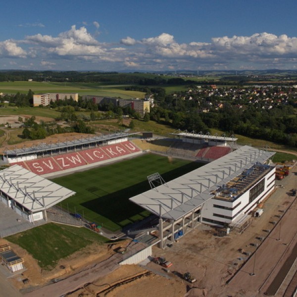 Stadion-Neubau im Zeitraffer